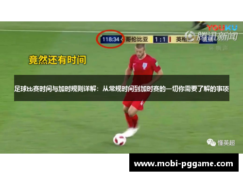 足球比赛时间与加时规则详解：从常规时间到加时赛的一切你需要了解的事项